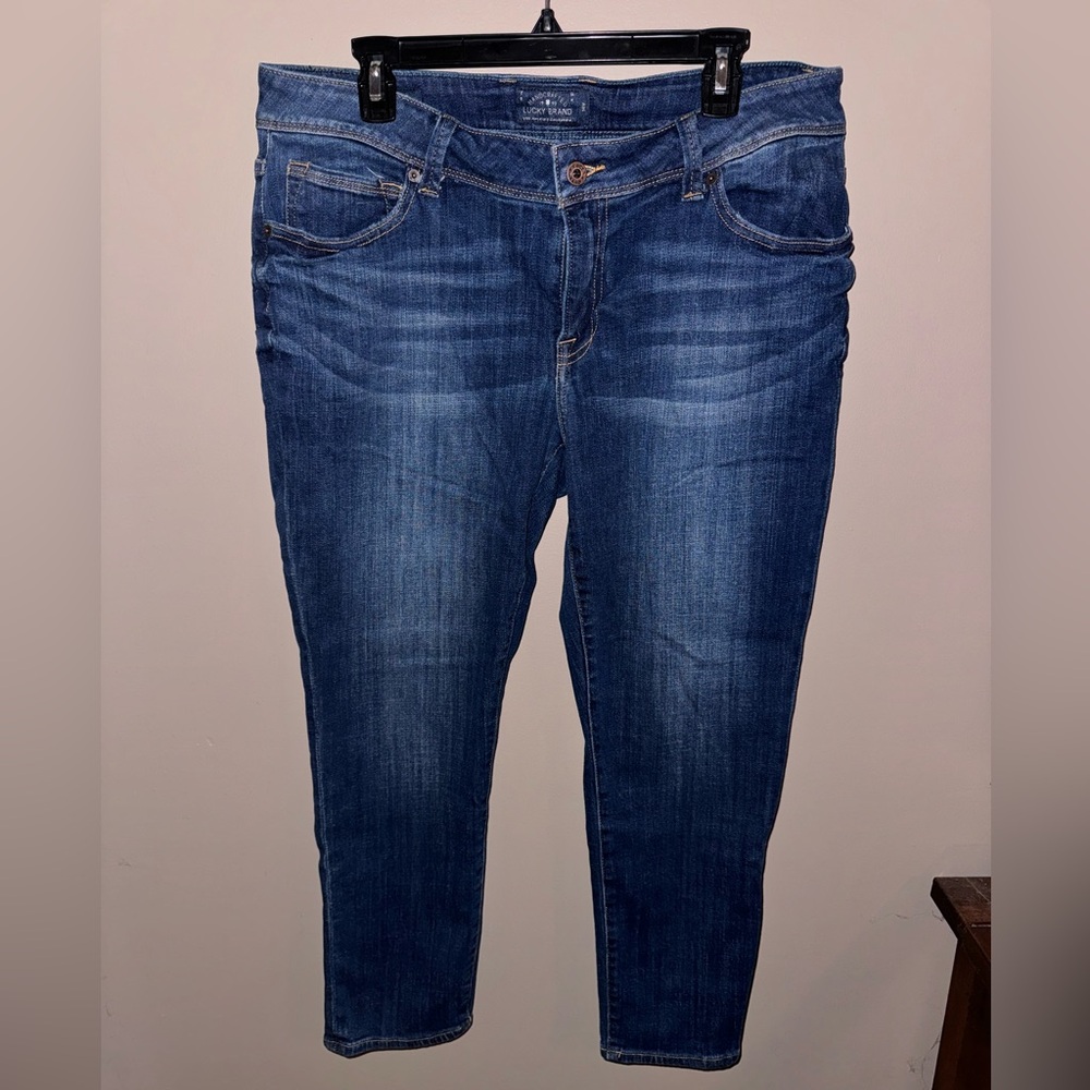 Lucky Brand Georgia Boyfriend Skinny Jeans